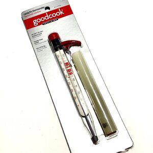 Goodcook Precision Candy/Deep Fry Thermometer with Protective Sheath